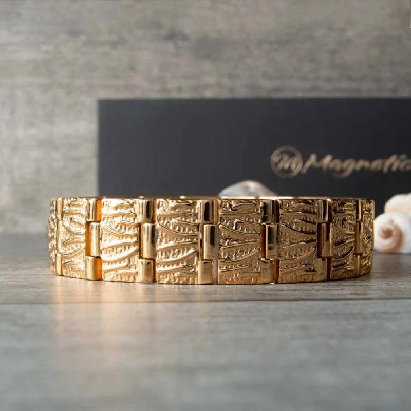 gold bracelet with diamond for women-Burnet Sun