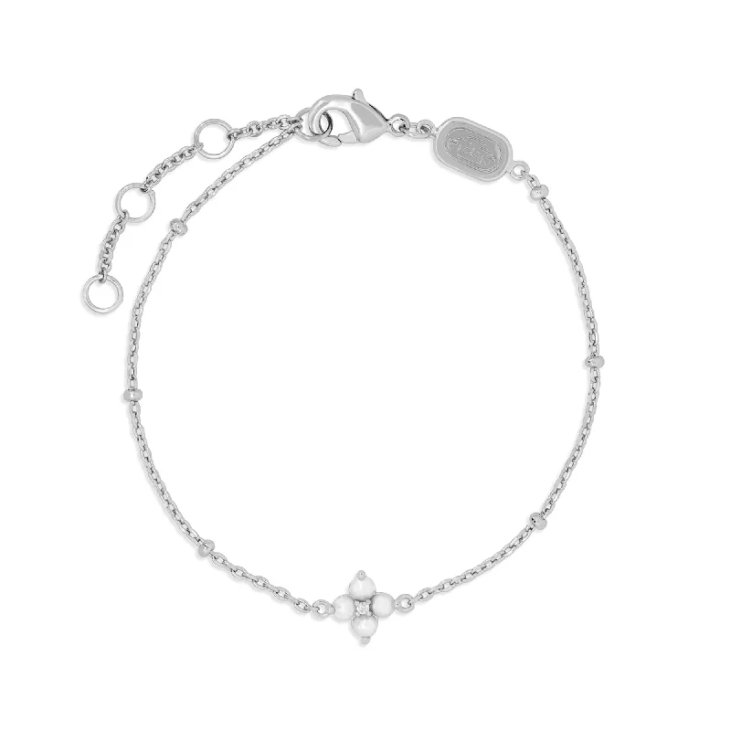 matching couple’s bracelets-Silver Sheena Bracelet