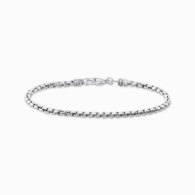 delicate gold bracelet for everyday wear-Sterling Silver Venezia Bracelet A2086-637-21