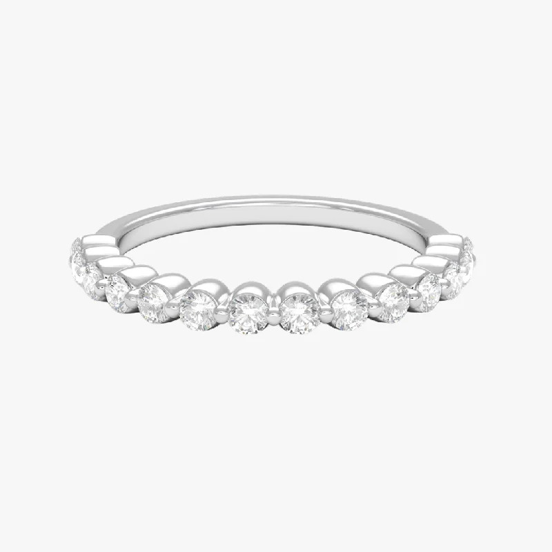 luxury platinum wedding rings-The Posie Charlie Cloud® Band (Straight)