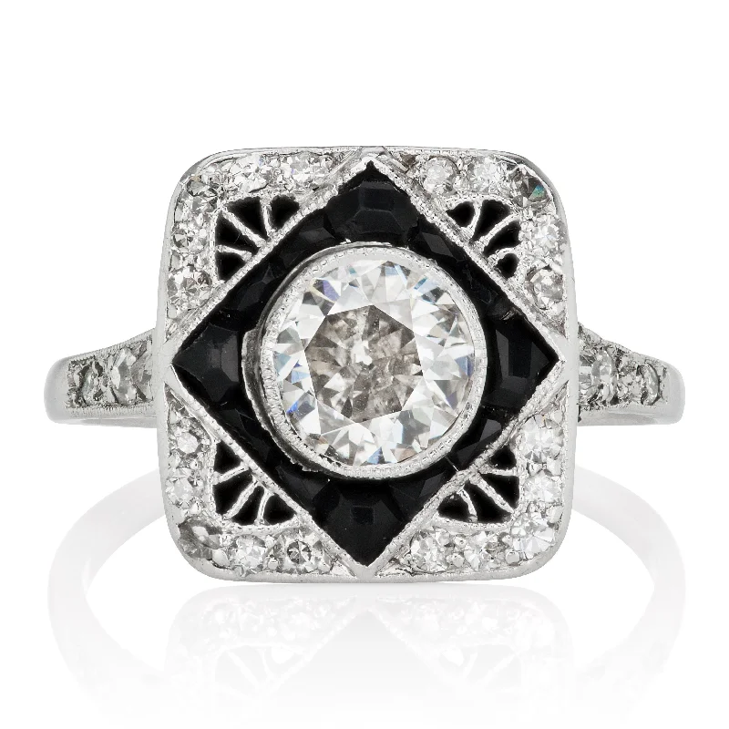 women’s engagement rings with black diamonds-Tate