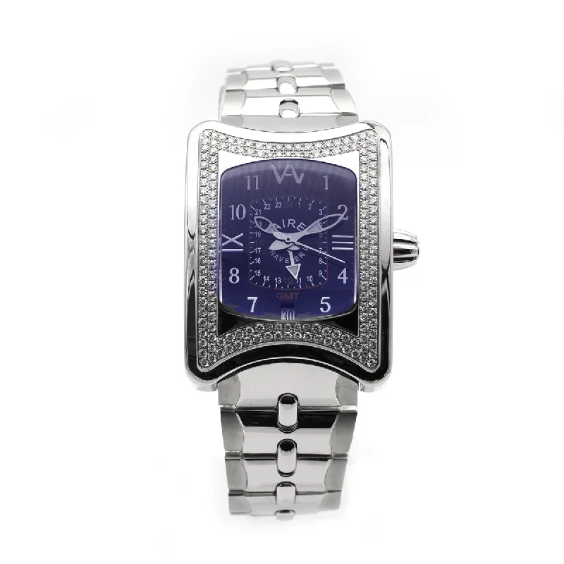 men's luxury watches with sapphire glass -Watch - Aire Traveler II GMT Swiss Made Automatic Unique Watch For Men And Women