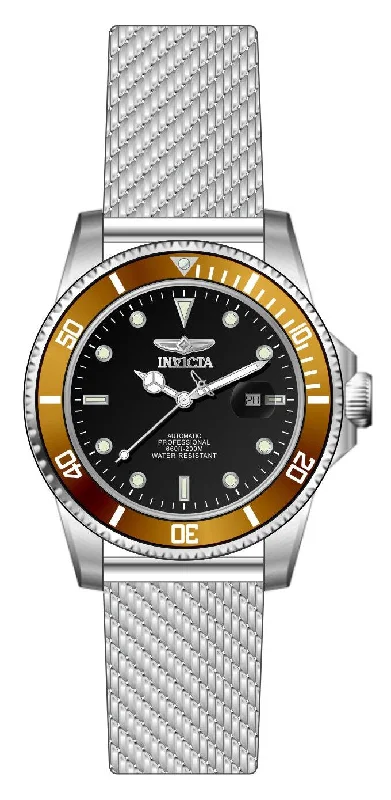 watches for men with unique metal straps -Band For Invicta Pro Diver  Men 48885