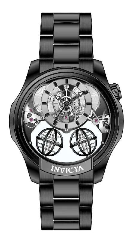 minimalist watches for women with thin bands -Band For Invicta Specialty  Men 48899