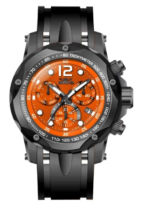 luxury watches for collectors with skeleton dials -Band For Invicta Speedway  Men 48909