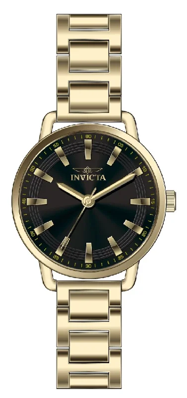 men's watches with dual time zone -Band For Invicta Wildflower  Lady 47322