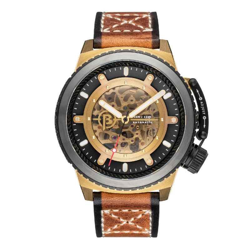 watches with interchangeable straps for men -MEDALLION GOLD