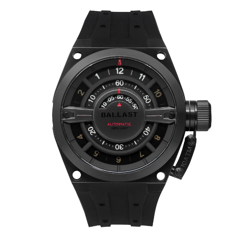 luxury sport watches with ceramic bands -ALL BLACK