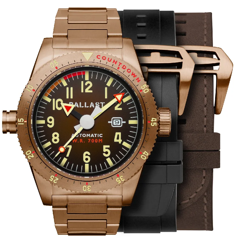 men's luxury watches with sophisticated designs -BROWN