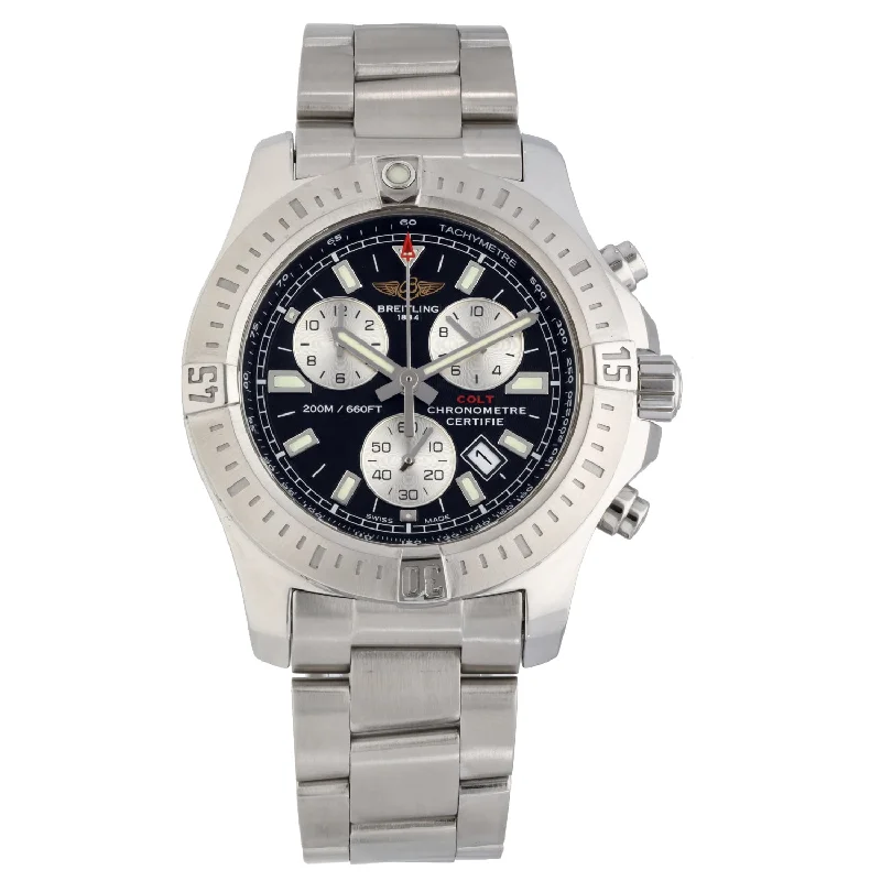 high-tech watches with Bluetooth connectivity -Breitling Colt Chrono A73388 44mm Stainless Steel Watch