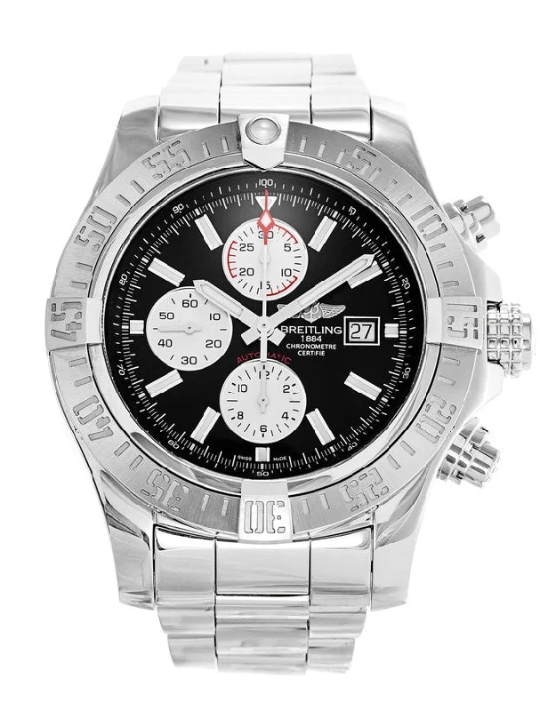 luxury watches for men with rose gold finish -Breitling Super Avenger II Men's Watch