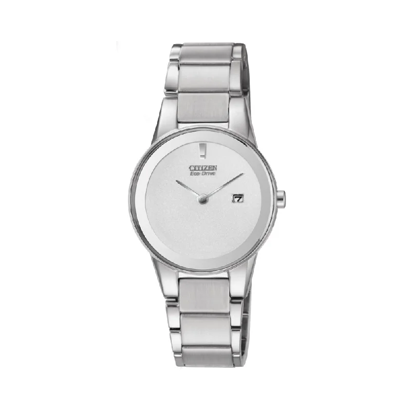 minimalist watches for women with thin bands -Citizen Eco-Drive GA1050-51A Women Watch