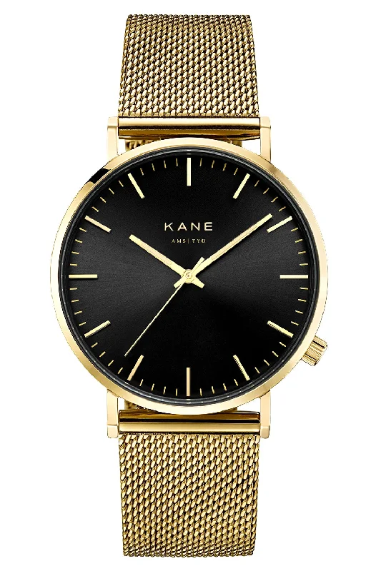 stylish gold watches for men -Gold Club Gold Mesh