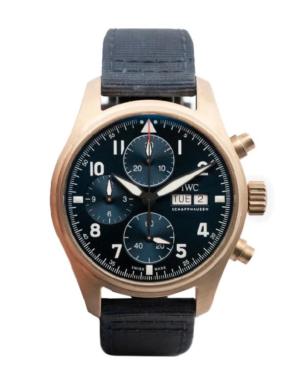 best sports watches for triathletes -IWC Pilot's Chronograph Sultan of Oman Limited Edition Men's Watch