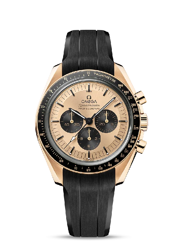 classic wristwatches for men with leather straps -OMEGA Moonwatch Professional Co‑Axial Master Chronometer Chronograph 42 MM