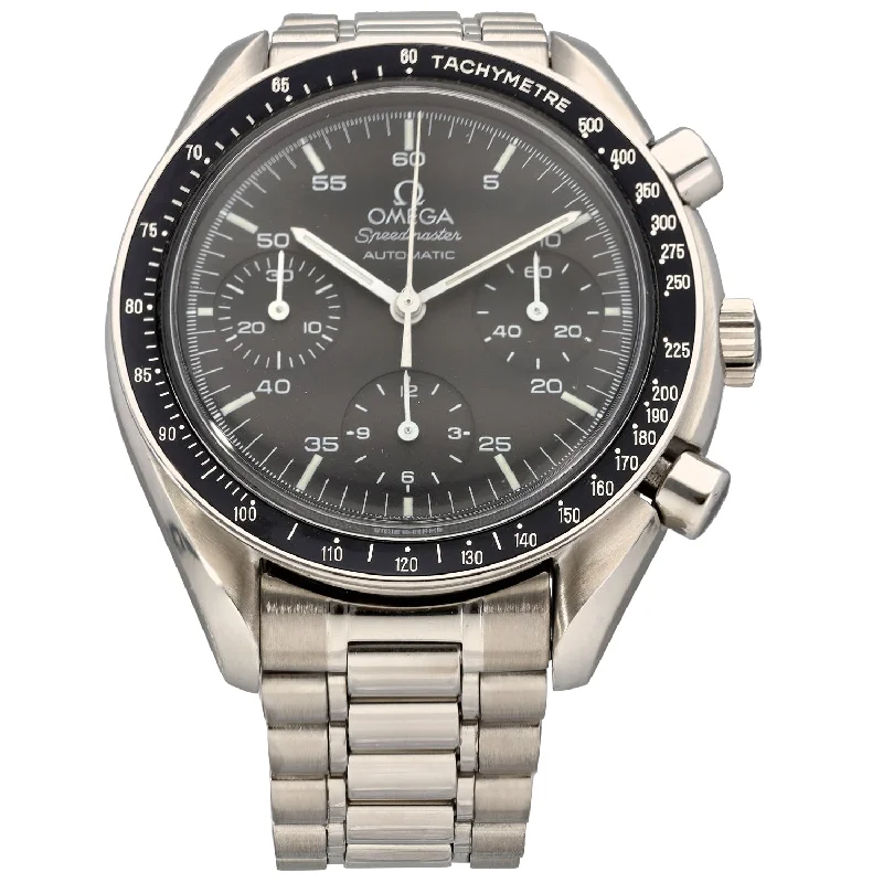 men's watches with titanium bands -Omega Speedmaster 3510.50.00 39mm Stainless Steel Watch