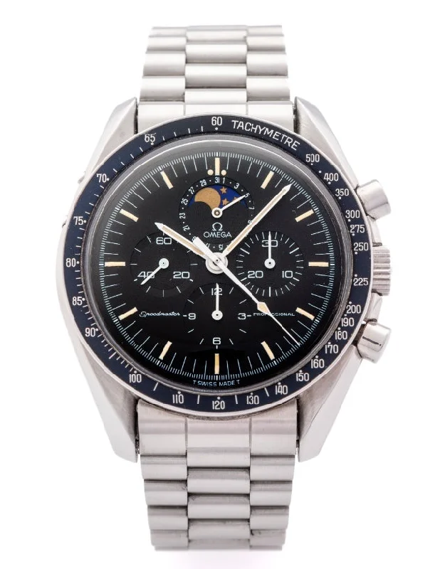 digital watches with sports features for men -Omega Speedmaster Speedy Moon Mens Watch