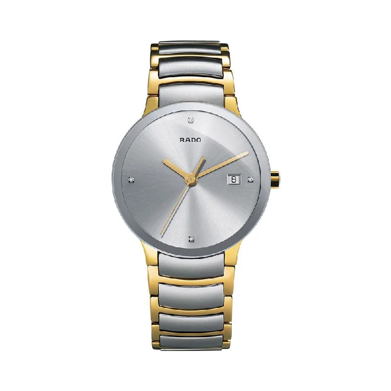 best watches for women with date feature -Rado Centrix Diamonds R30931713 Men Watch