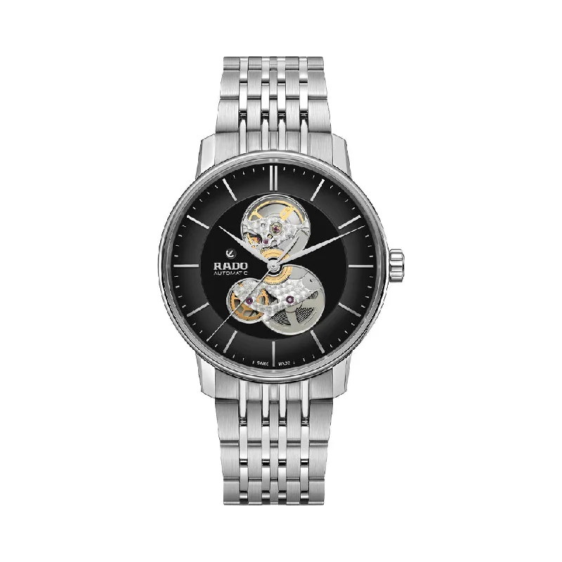 men's watches with chronograph and date display -Rado Coupole Classic Open Heart Automatic R22894153 Men Watch