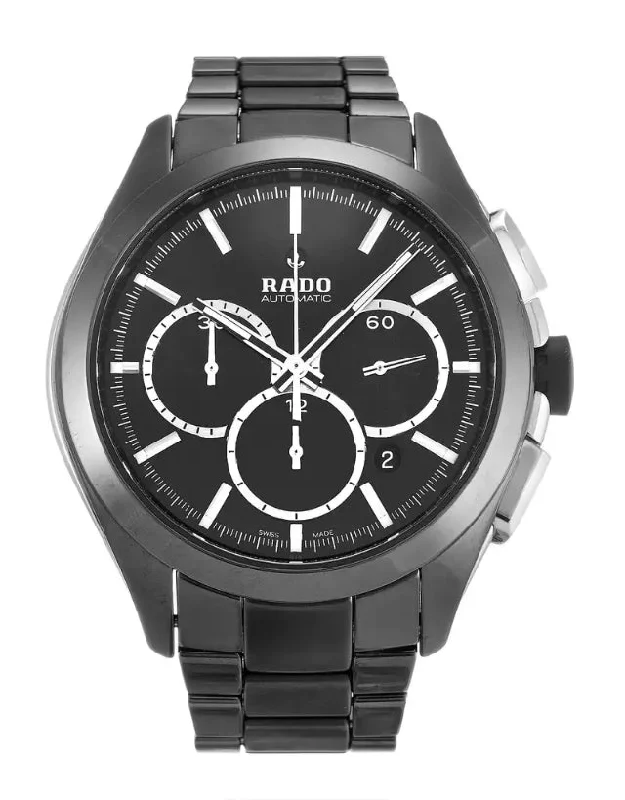 classic analog wristwatches for men with minimal design -Rado Hyperchrome Automatic Chronograph Men's Watch