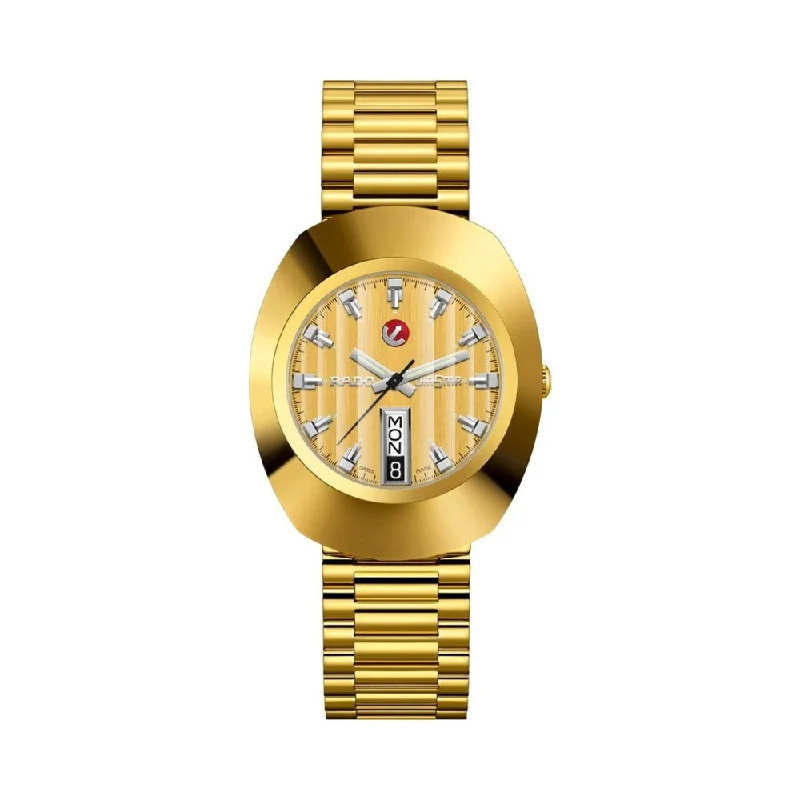 minimalist watches for women with thin bands -Rado The Original Automatic R12413633 Men Watch