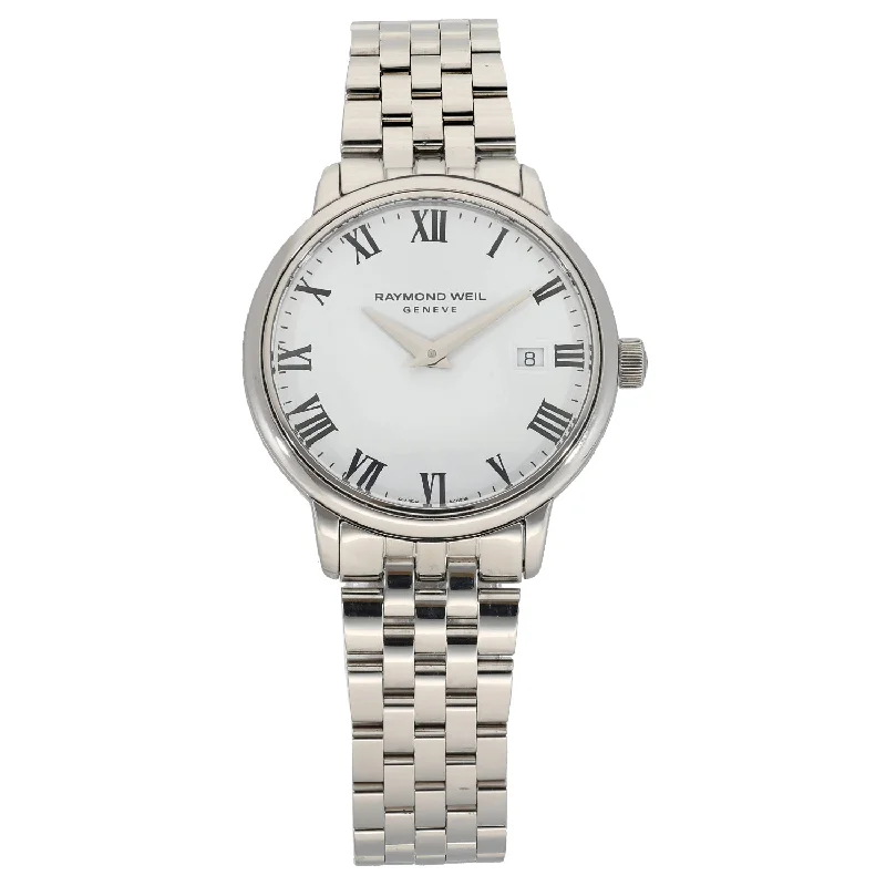 stylish watches for women with silver accents -Raymond Weil Toccata 5988 29mm Stainless Steel Watch