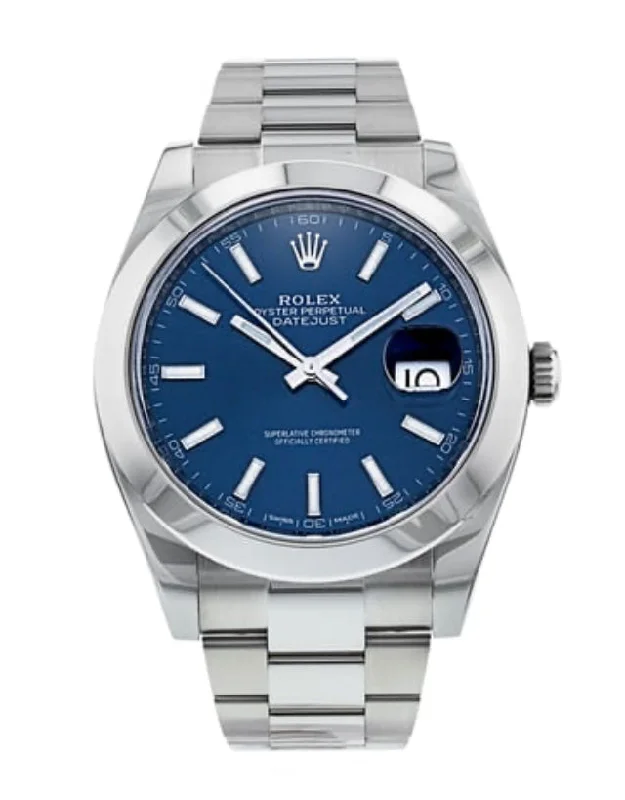 women's waterproof sports watches for active wear -Rolex Datejust 41 Mens Watch