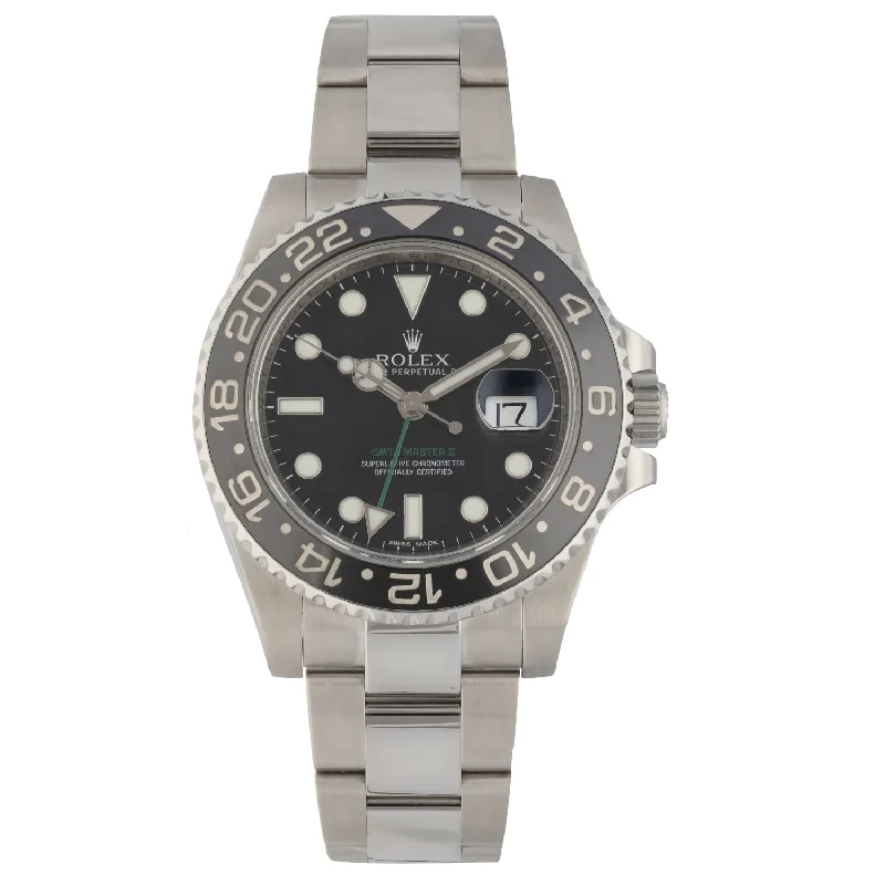 best smartwatches for tracking sleep -Rolex GMT Master II 116710 LN 40mm Stainless Steel Watch