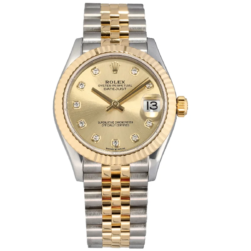 affordable wristwatches for women with style -Rolex Lady Datejust 278273 31mm Bi-Colour Watch