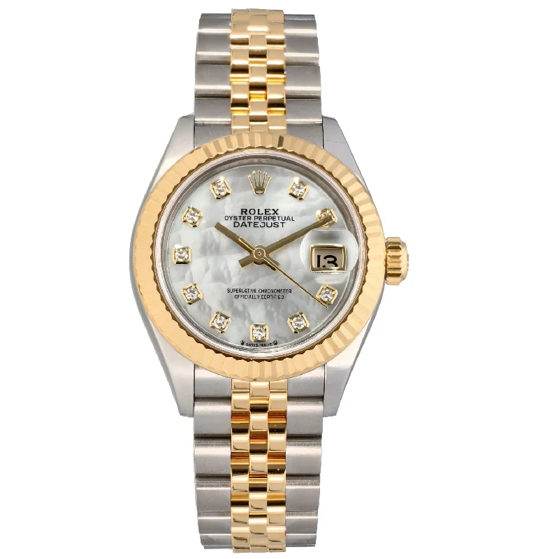 digital watches for kids with fun designs -Rolex Lady Datejust 279173 28mm Bi-Colour Watch