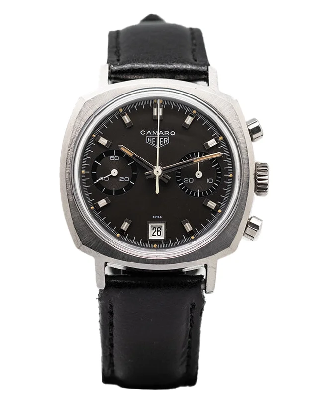 watches for men with two-tone bands -Heuer Camaro Vintage Men's Watch