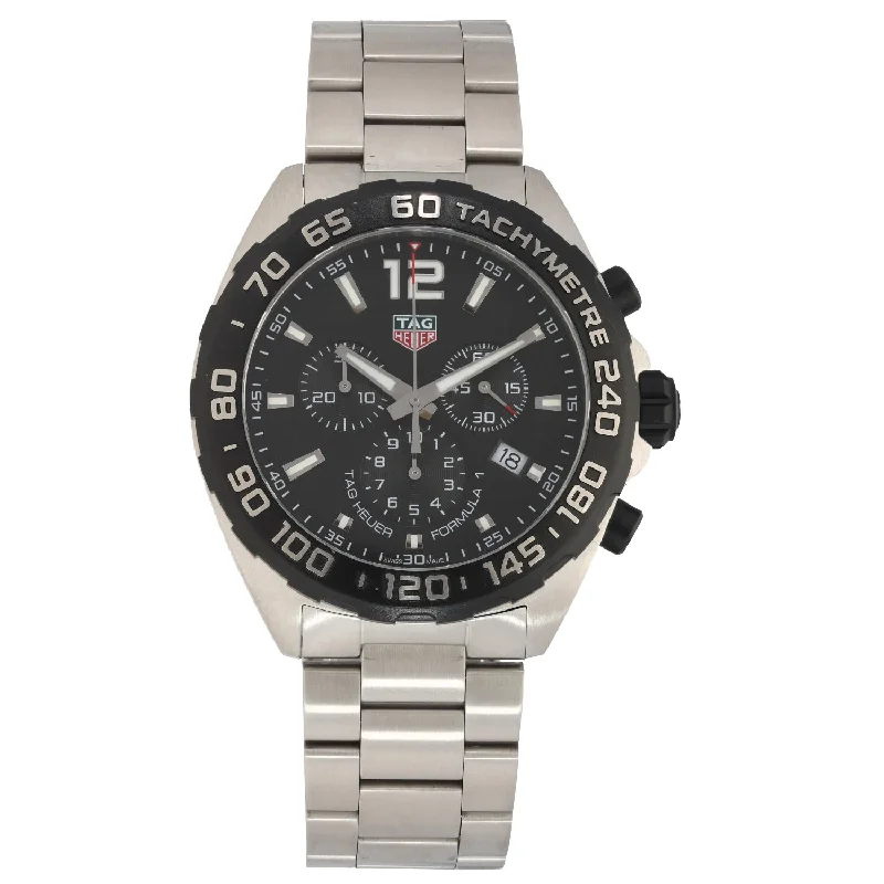 best dive watches for technical divers -Tag Heuer Formula 1 CAZ1010 43mm Stainless Steel Watch