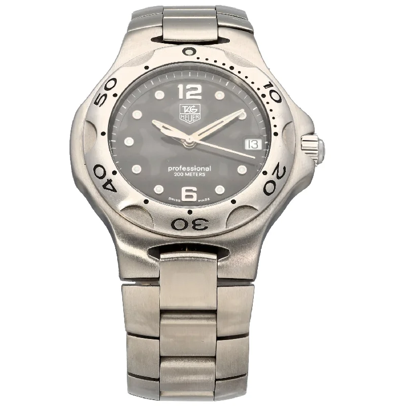 unique watches for women with colored dials -Tag Heuer Kirium WL111D 38mm Stainless Steel Watch