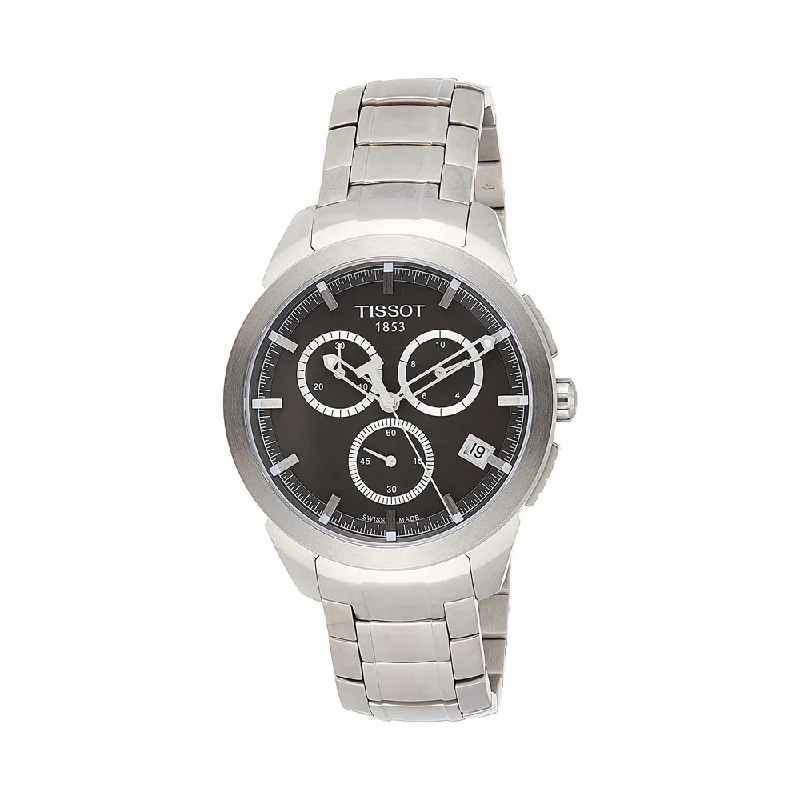 men's watches with titanium bands -Tissot T0694174406100 T-Sport Chronograph Anthracite Dial Men's Watch