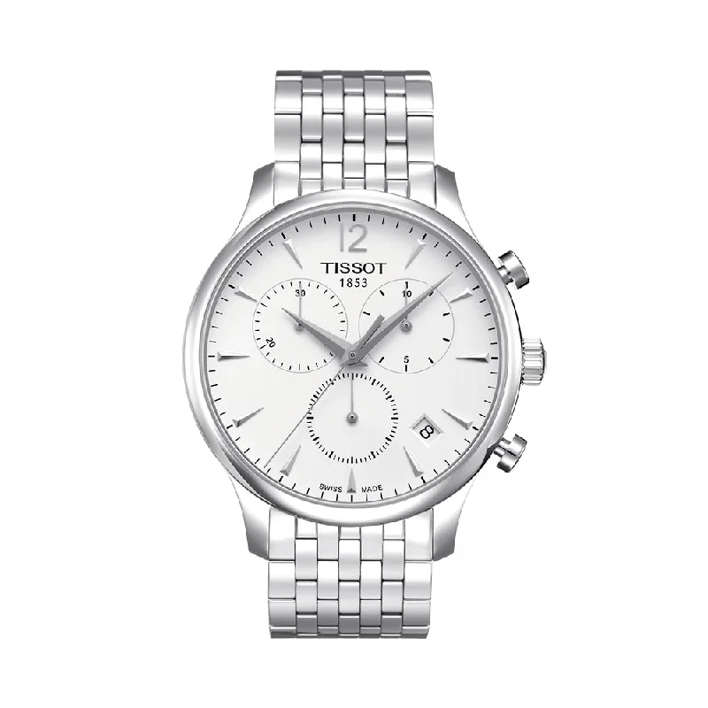 luxury watches for collectors under 500 -Tissot Tradition Chronograph T0636171103700 Men Watch