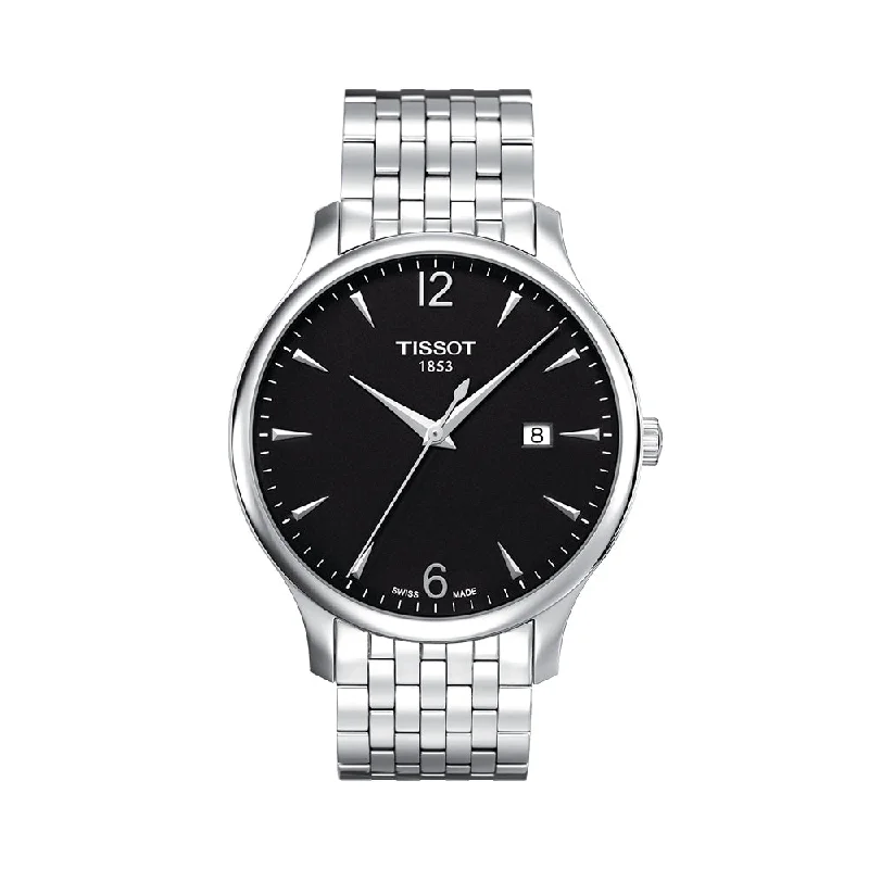 best watches for men with simple design -Tissot Tradition T0636101105700 Men Watch