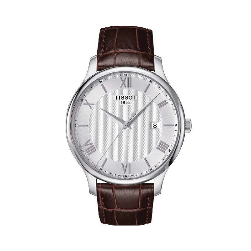 best watches for athletes with interval timers -Tissot Tradition T0636101603800 Men Watch