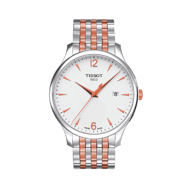 watches for women with transparent dials -Tissot Tradition T0636102203701 Men Watch