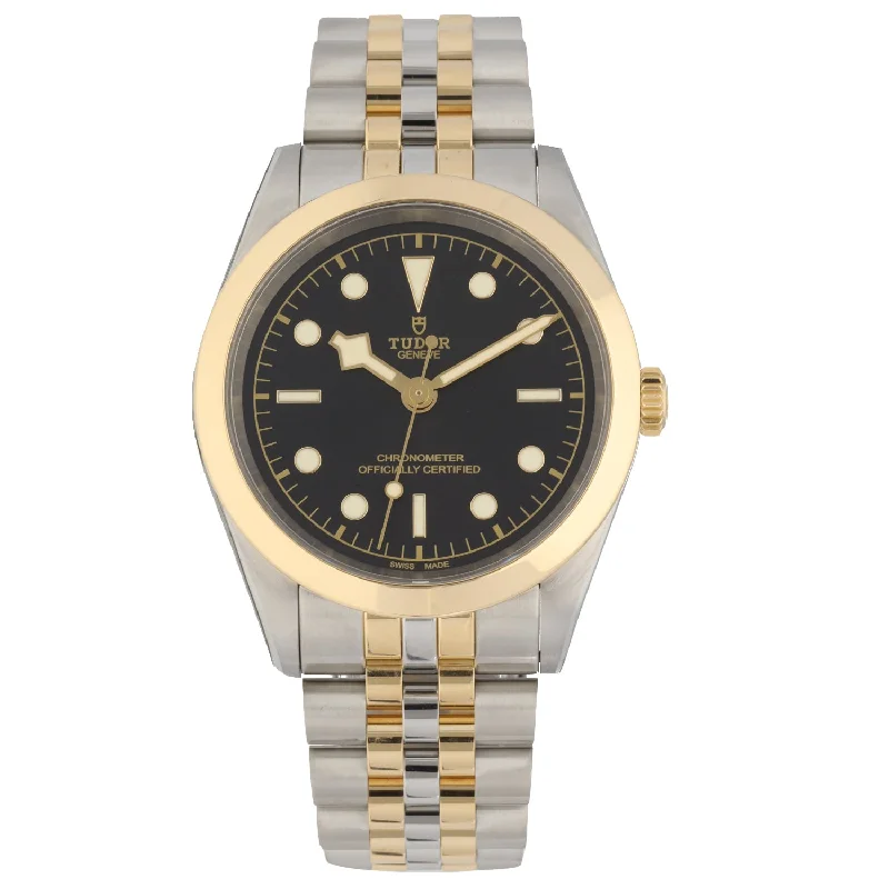 women's watches with leather straps for casual wear -Tudor Black Bay 79683 41mm Bi-Colour Watch