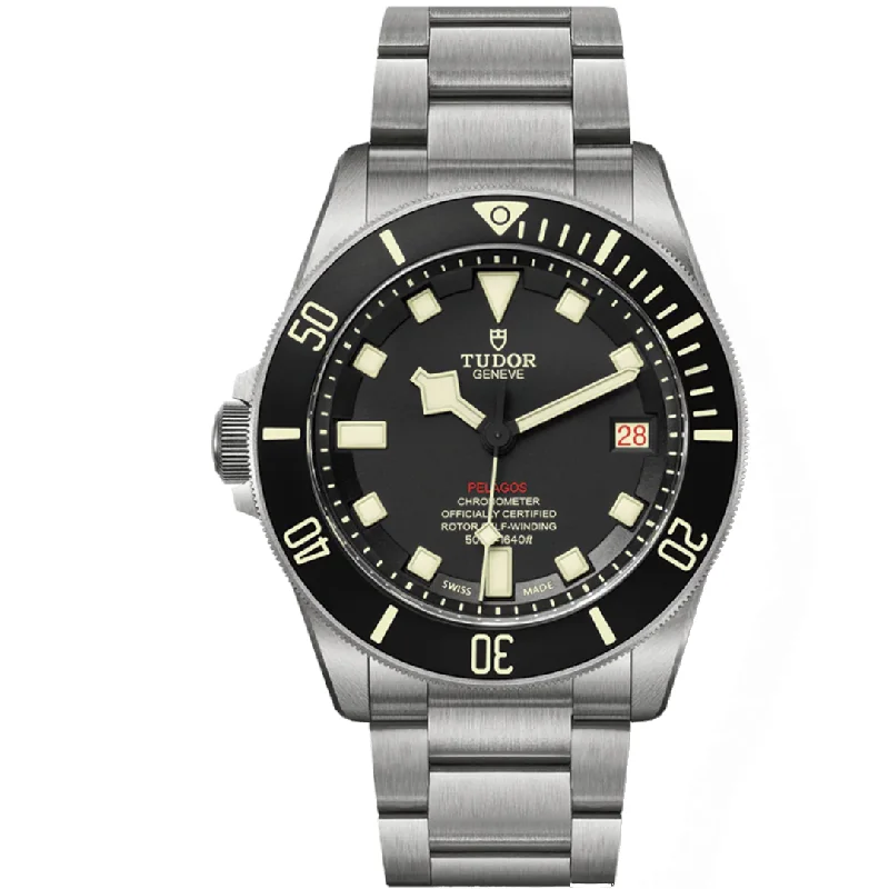 fashion watches with unique patterns -Tudor Pelagos – Titanium – 42mm – LHD Lefty – New – Full Set