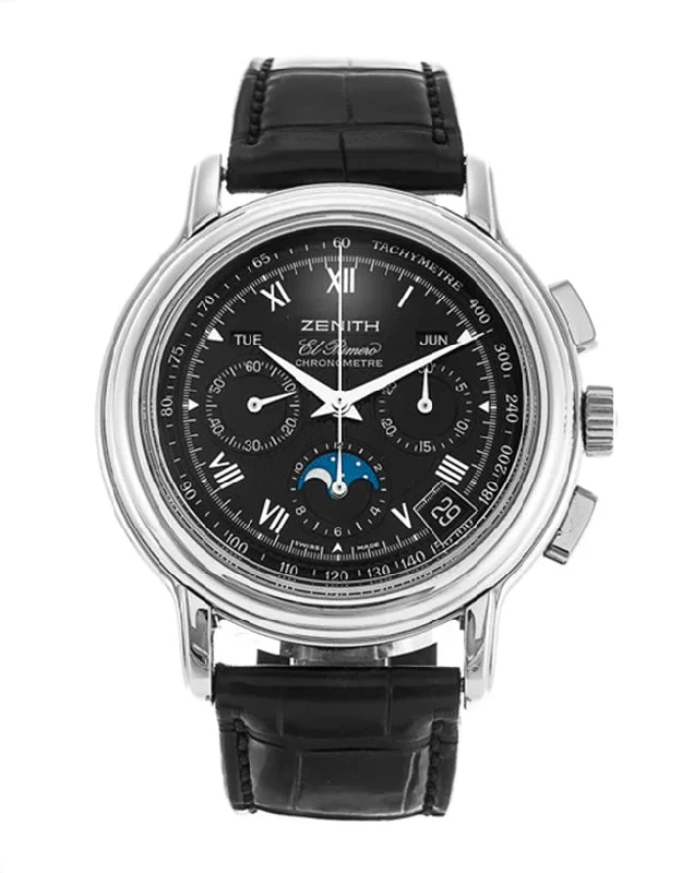 watches for athletes with speedometer -Zenith El Primero Men's Watch